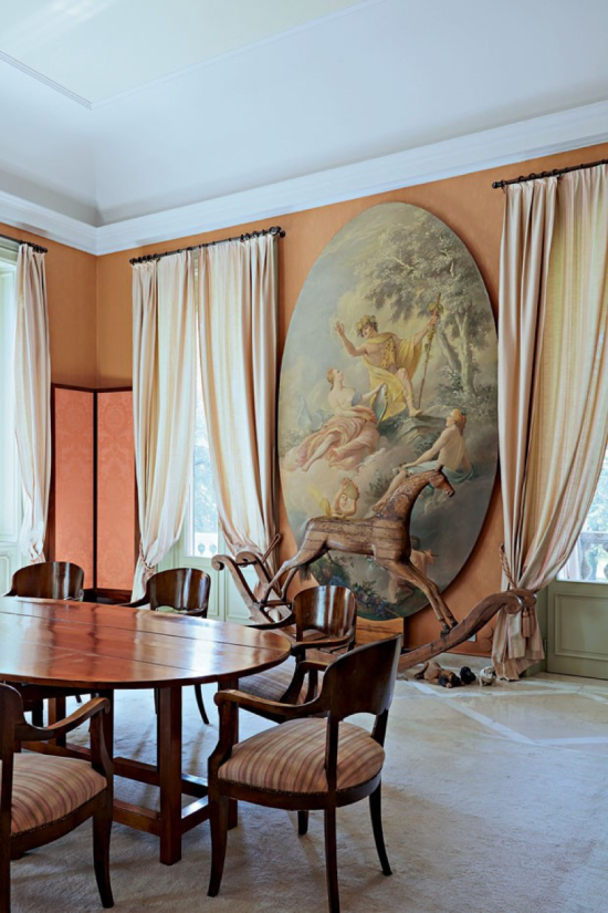 Interior da Residência de Giorgio Armani - Laguna