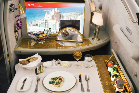 Gastronomia A380 Emirates - Laguna
