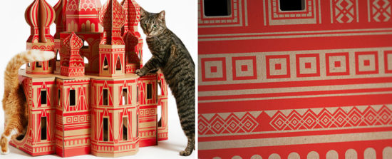 Casa para gatos inspirada em monumentos - Laguna