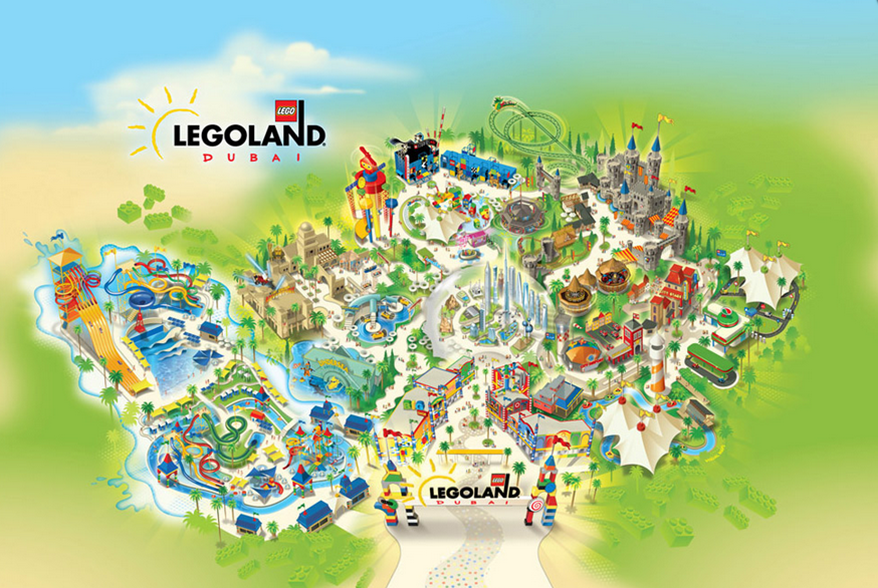 Dubai Park Resorts Legoland - Laguna