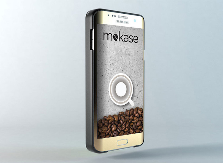 Mokase: capinha de celular faz café expresso - Construtora Laguna