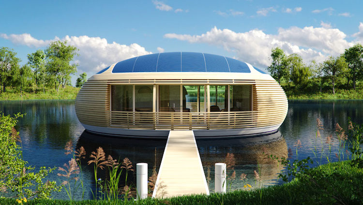 Casa flutuante e sustentável - Construtora Laguna
