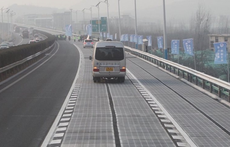China inaugura estrada solar e promete reduzir os índices de poluição no país - Construtora Laguna