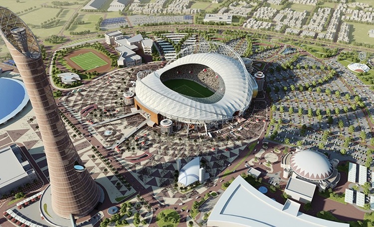 Luxo é característica marcante em primeiro estádio pronto para a Copa do Mundo de 2022, no Catar - Construtora Laguna
