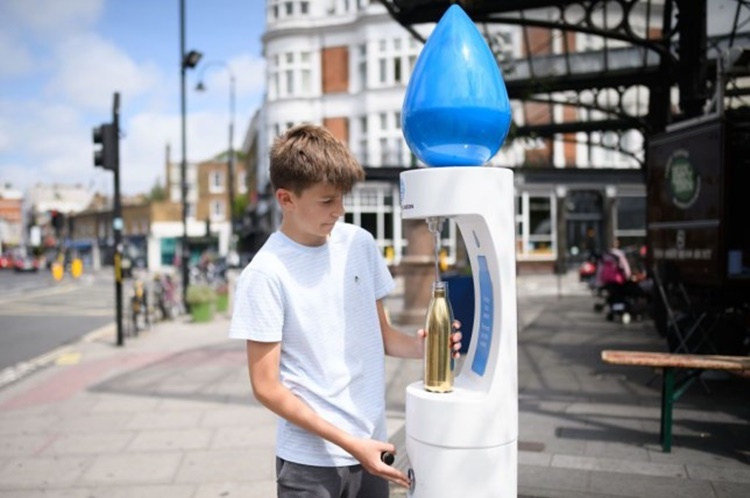 Londres instala bebedouros pela cidade - Construtora Laguna