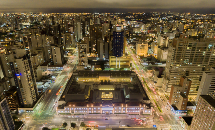 Foto de Curitiba vista de cima