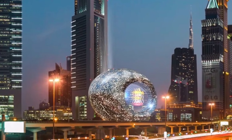 Museu do Futuro de Dubai, uma experiência que une sustentabilidade, tecnologia e arquitetura - Construtora Laguna
