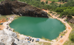 Lagoa Azul localizada em Campo Magro